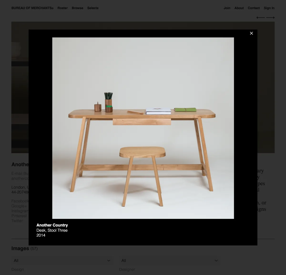 Bureau of Merchants product detail